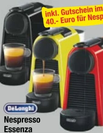 Maximarkt Nespresso essenza Angebot