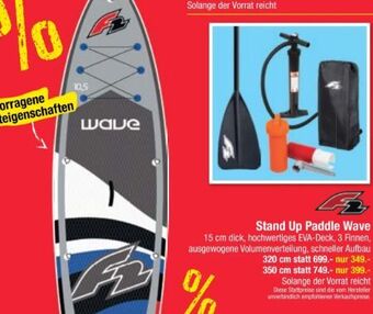 Maximarkt Stand up paddle wave set Angebot