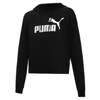 Puma Essentials logo cropped hoodie damen Angebot