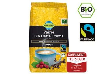 Lidl Bio fairtrade caffè crema Angebot