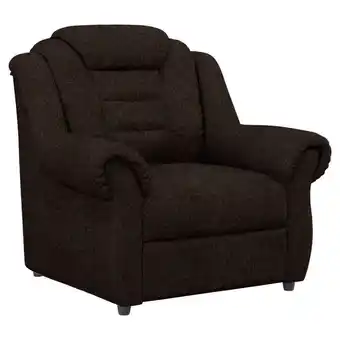 XXXLutz Sessel in chenille braun Angebot