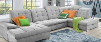 Polstermöbel Fischer Wohnlandschaft stoff Angebot