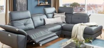 Polstermöbel Fischer Ecksofa leder Angebot