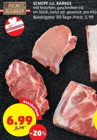 PENNY SCHOPF od. KARREE Angebot