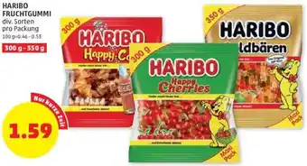 PENNY HARIBO FRUCHTGUMMI div. Sorten pro Packung Angebot