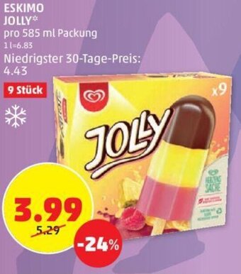 PENNY ESKIMO JOLLY* pro 585 ml Packung Angebot