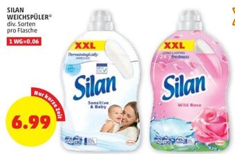 PENNY SILAN WEICHSPÜLER* div. Sorten pro Flasche Angebot