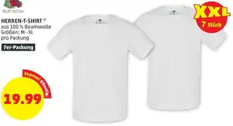 PENNY HERREN-T-SHIRT * aus 100 % Baumwolle Größen: M-XL pro Packung Angebot