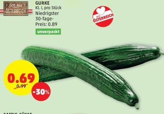 PENNY GURKE Kl. I, pro Stück Angebot