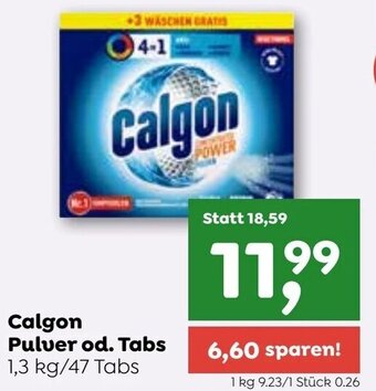 ADEG Calgon Pulver od. Tabs 1,3 kg/47 Tabs Angebot