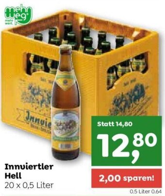 ADEG Innviertler Hell 20 x 0,5 Liter Angebot
