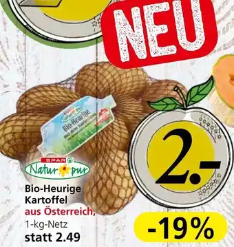 Eurospar Bio-Heurige Kartoffel aus Österreich, 1-kg-Netz Angebot