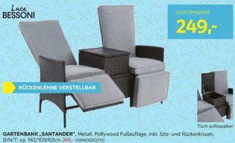 Möbelix GARTENBANK ,,SANTANDER" Angebot