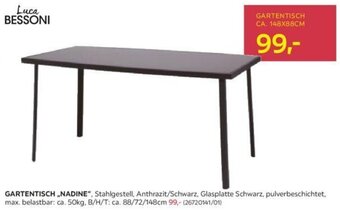 Möbelix GARTENTISCH ,,NADINE", Angebot