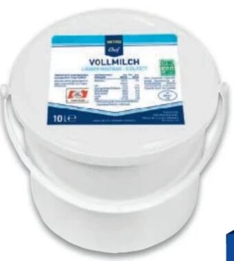 Metro Vollmilch Angebot