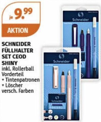 Müller SCHNEIDER FÜLLHALTER SET CEOD SHINY Angebot