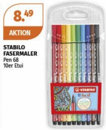 Müller STABILO FASERMALER Pen 68 10er Etui Angebot