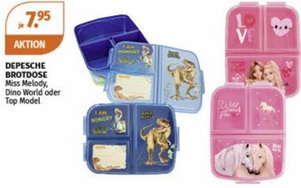 Müller DEPESCHE BROTDOSE Miss Melody, Dino World oder Top Model Angebot