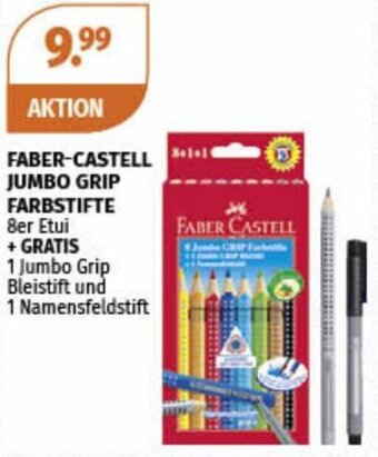 Müller FABER-CASTELL Jumbo Grip FARBSTIFTE 8er Etui Angebot