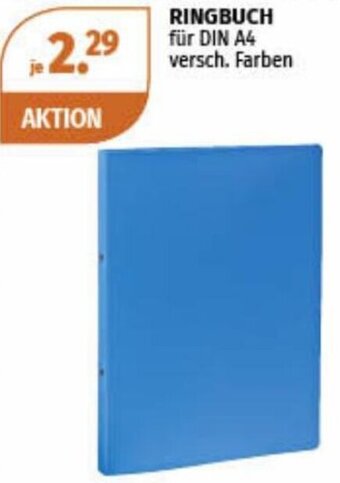 Müller RINGBUCH für DIN A4 versch. Farben Angebot