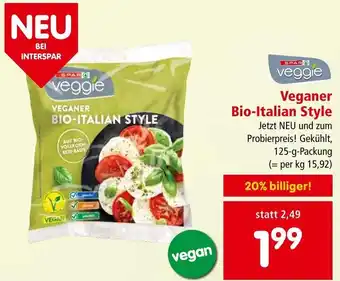 Spar Veganer Bio-Italian Style 125-g-Packung Angebot