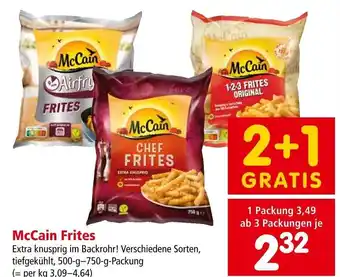 Spar McCain Frites 500-g-750-g-Packung Angebot