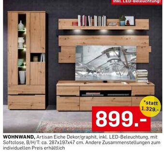 Möbel Ludwig WOHNWAND Angebot
