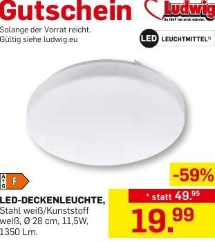 Möbel Ludwig LED LEUCHTMITTEL Angebot