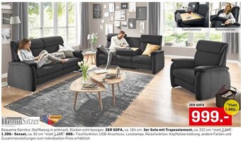 Möbel Ludwig 2ER SOFA Angebot