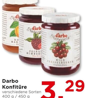 Unimarkt Darbo Konfitüre verschiedene Sorten 400 g / 450 g Angebot