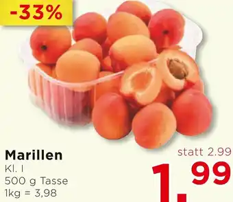 Unimarkt Marillen KI. I 500 g Tasse Angebot