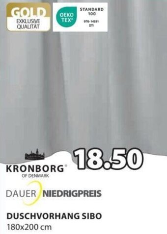 JYSK DUSCHVORHANG SIBO 180x200 cm Angebot