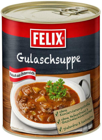 Billa Felix gulaschsuppe Angebot