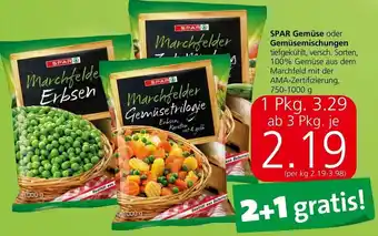 Spar SPAR Gemüse oder Gemüsemischungen 750-1000 g Angebot