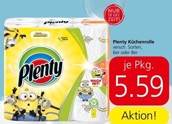 Spar Plenty Küchenrolle versch. Sorten, 6er oder 8er Angebot
