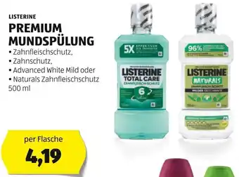 Hofer LISTERINE PREMIUM MUNDSPÜLUNG 500 ml Angebot