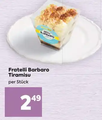 Billa Fratelli Barbaro Tiramisu per Stück Angebot
