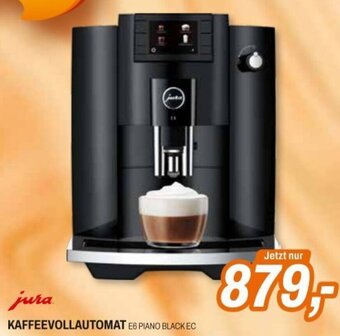 Expert jura. KAFFEEVOLLAUTOMAT E6 PIANO BLACK EC Angebot