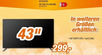 Expert STRONG 43" LED-TV (109 CM) Angebot