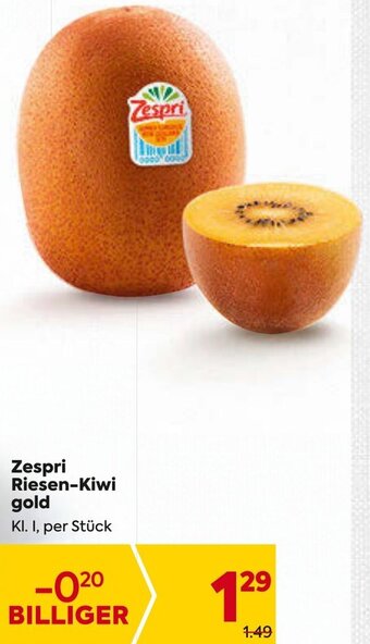 Billa Zespri Riesen-Kiwi gold Kl. I, per Stück Angebot
