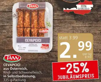 SPAR Gourmet CEVAPCICI aus Österreich, Rind- und Schweinefleisch, in Selbstbedienung, 335-g-Packung Angebot