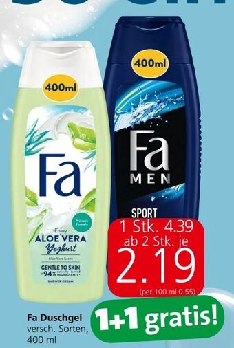 Spar Duschgel Angebot