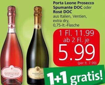 Spar Prosecco spumante Angebot