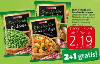 Spar Gemüse Angebot