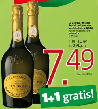 Spar Prosecco superiore spumante Angebot