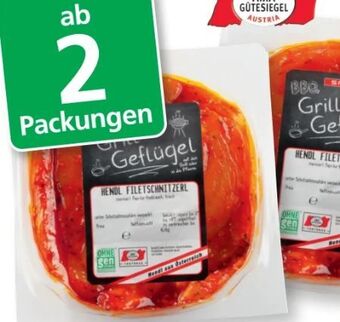 SPAR Gourmet Hendl filetschnitzerl bbq Angebot