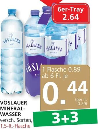 SPAR Gourmet Mineralwasser Angebot