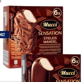 Hofer Stieleis mandel Angebot