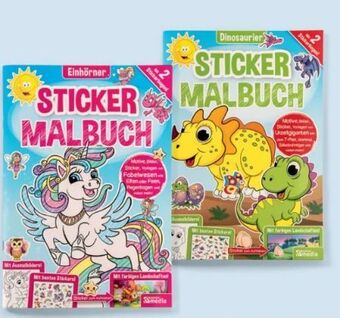 Hofer Sticker malbuch Angebot