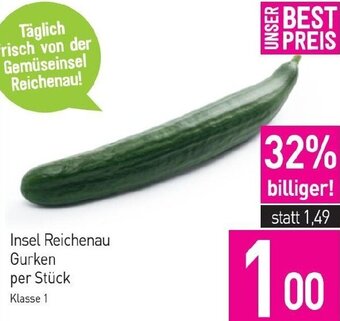 Sutterlüty Insel Reichenau Gurken per Stück Angebot